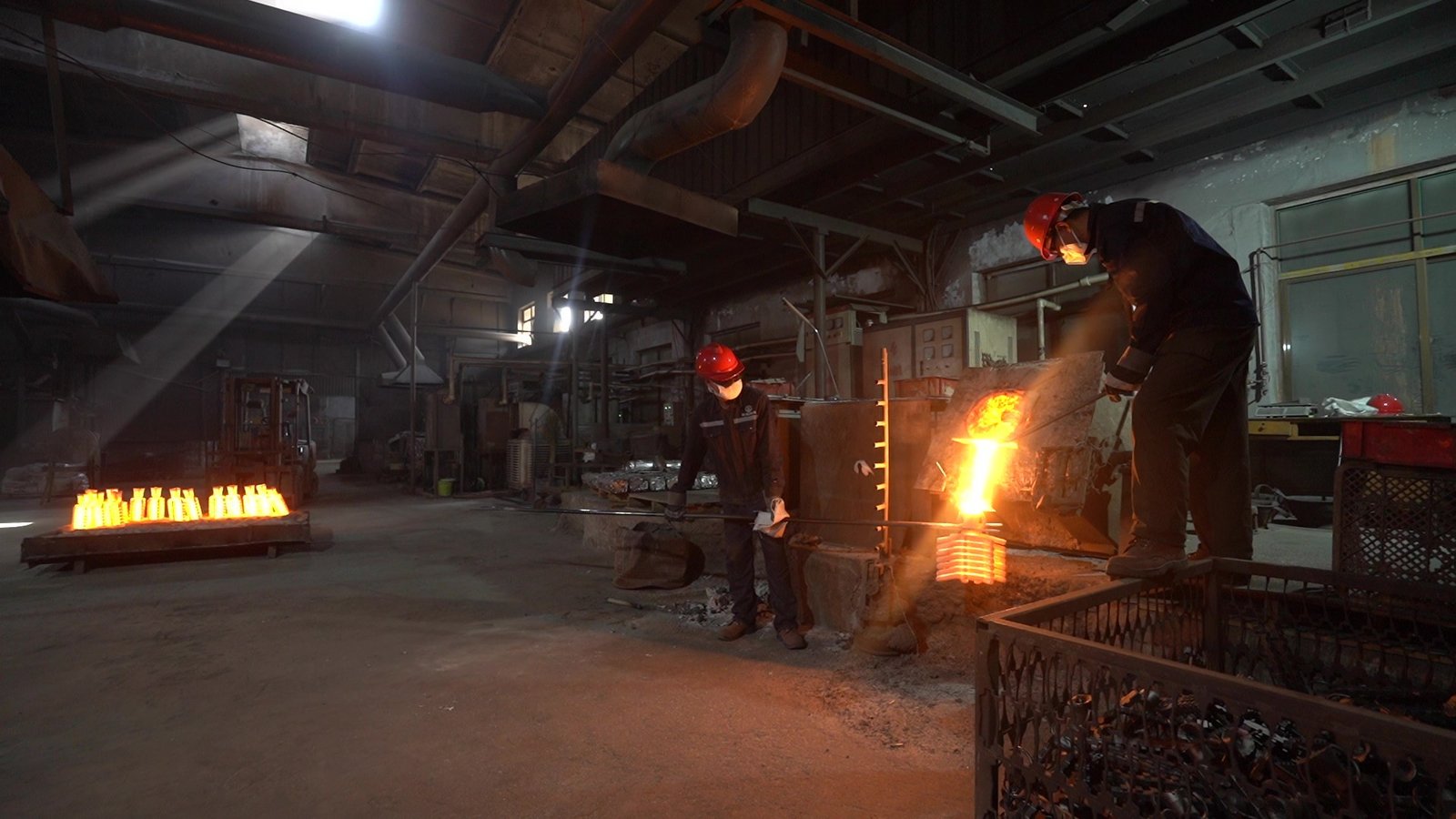 Metal casting services at Qualix